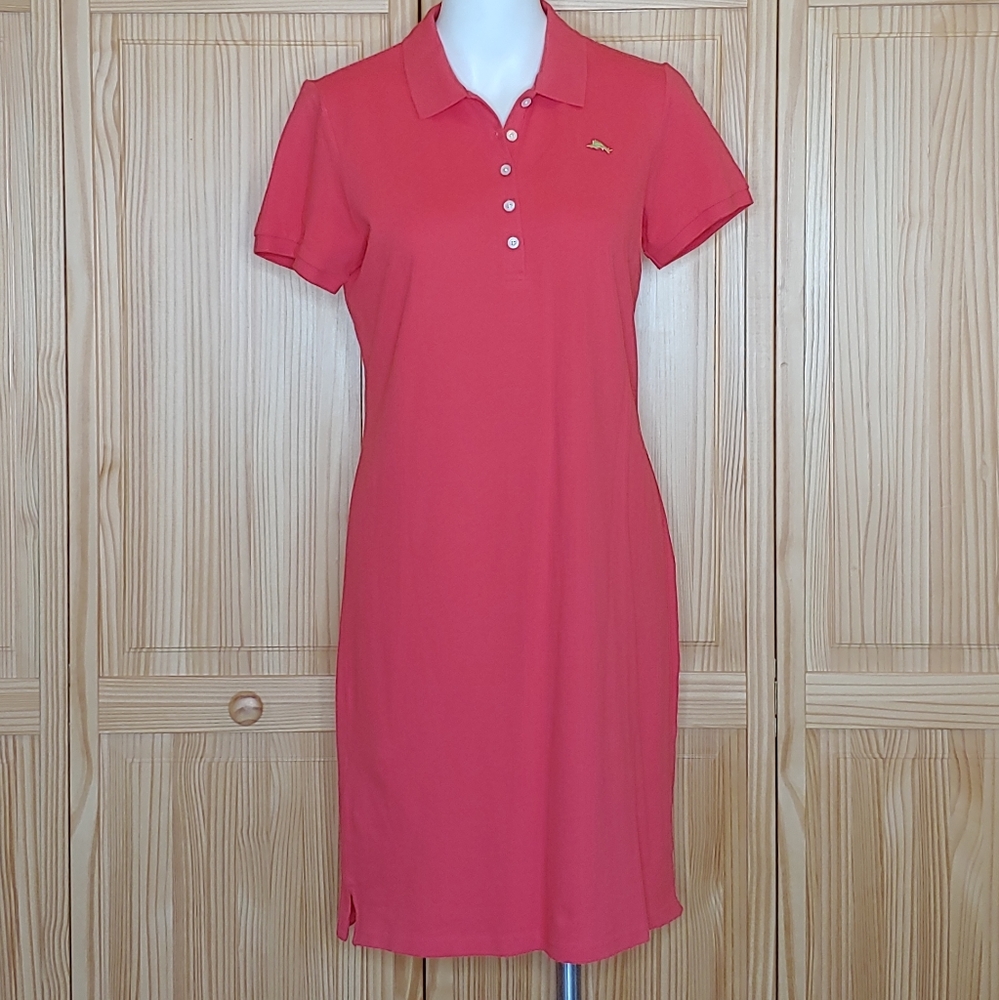 Tommy Bahama Coral Polo Shirt Dress
